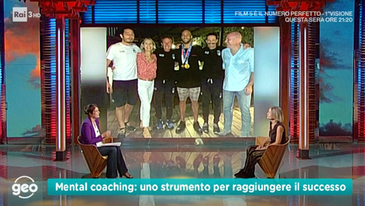 Nicoletta Romanazzi mental sport coach ospite a Geo